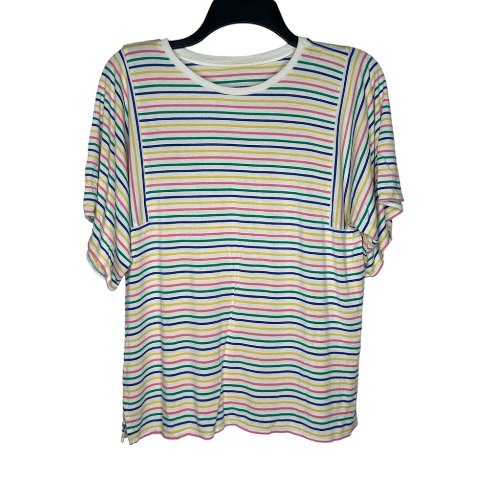 J. Crew Striped T-shirt / 38 bust 22.5 length